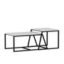 Hanah Home Mesa de Centro Minimal - Blanco